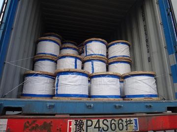 ASTM A 475 Galvanized Stranded Steel Messenger Cable With Abrasion Resistance